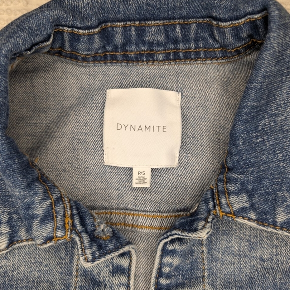 Dynamiteâ•‘Denim Jacketâ•‘Size S - Picture 3 of 5